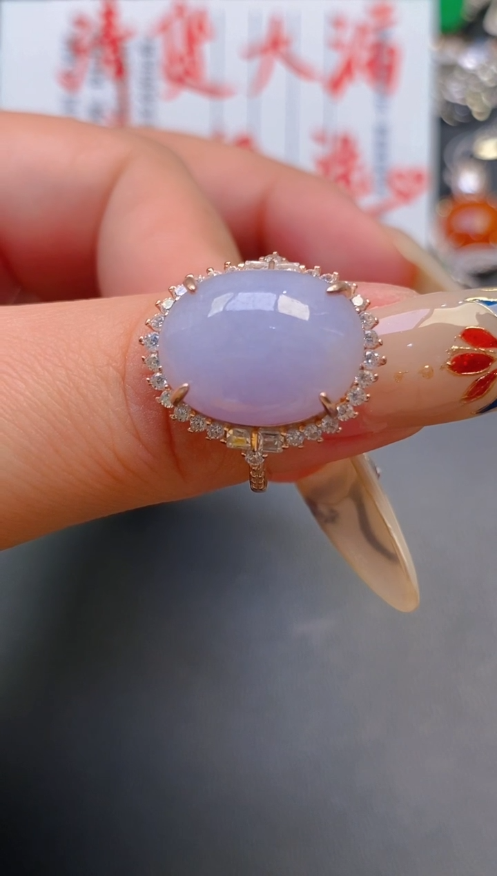 【闪购商品】翡翠耳饰银S925镶嵌天然A货翡翠1