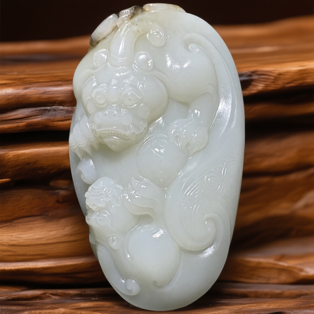 【贵妃甄选】和田玉守护苏工作品