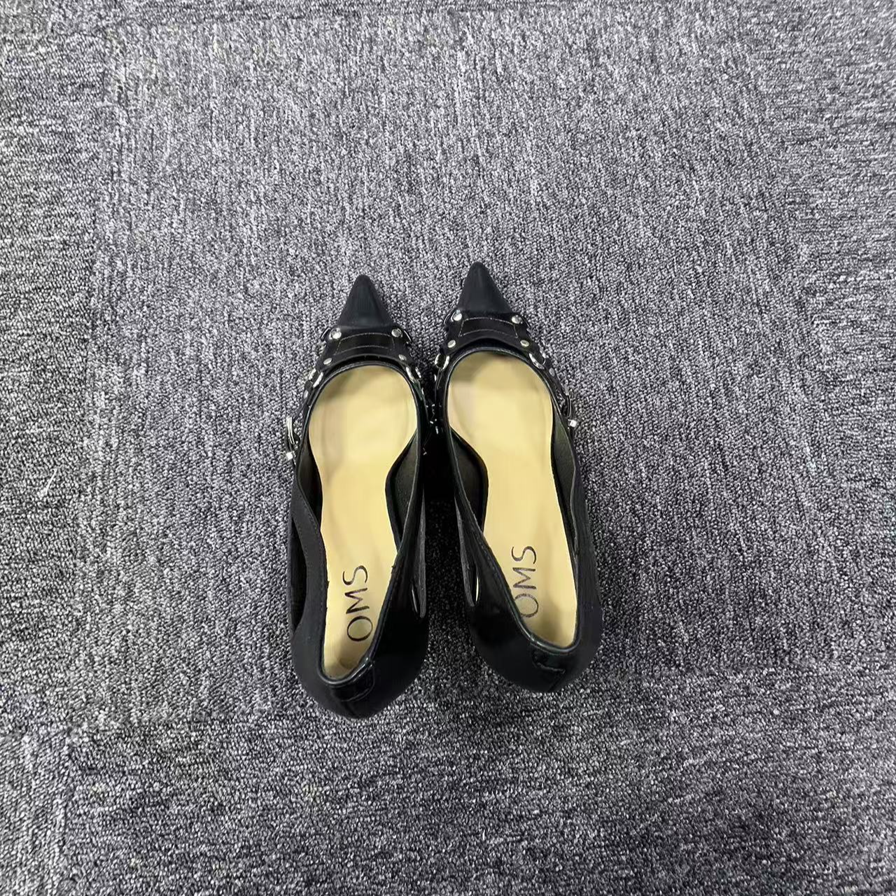 2025新款女鞋（051-100）高跟鞋气质舒适时尚休闲百搭女士细跟尖头