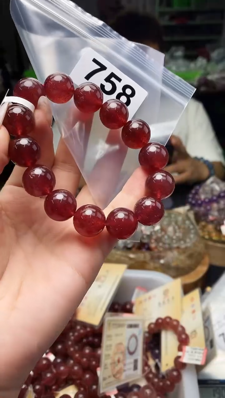 石英质玉手串未镶嵌手串758