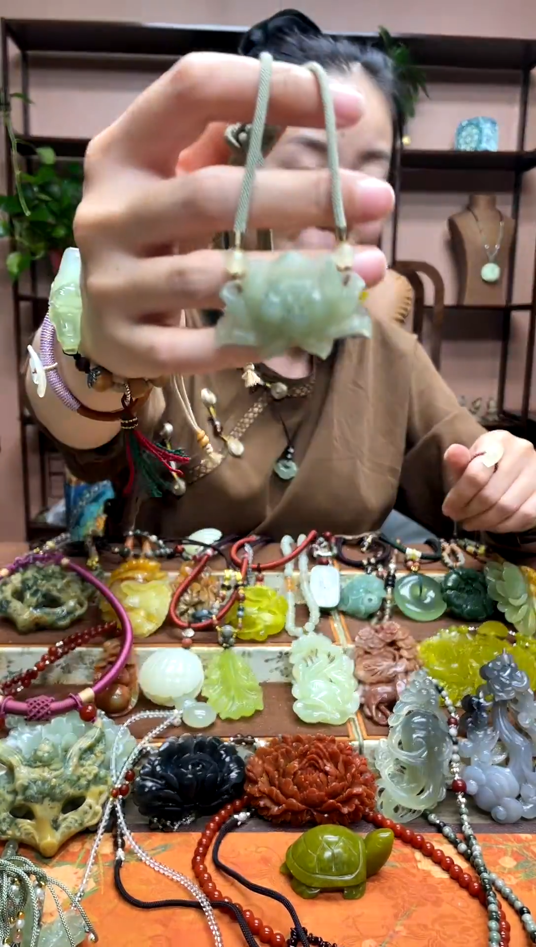 未镶嵌岫玉吊坠·2