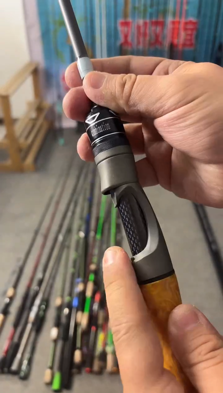 1.8m以下碳素24号150可变180直柄（瑕疵尾货竿，没有售后，介意勿拍）