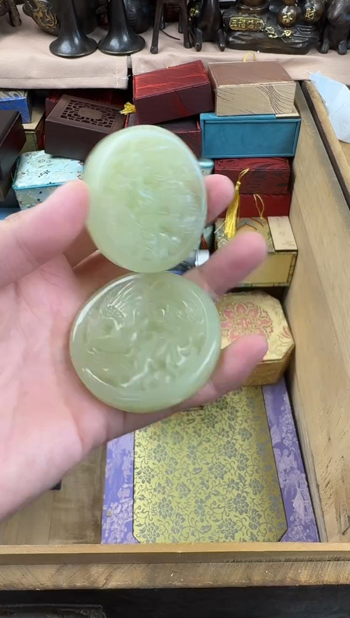 和田玉未镶嵌颈饰你艳姐专属文玩