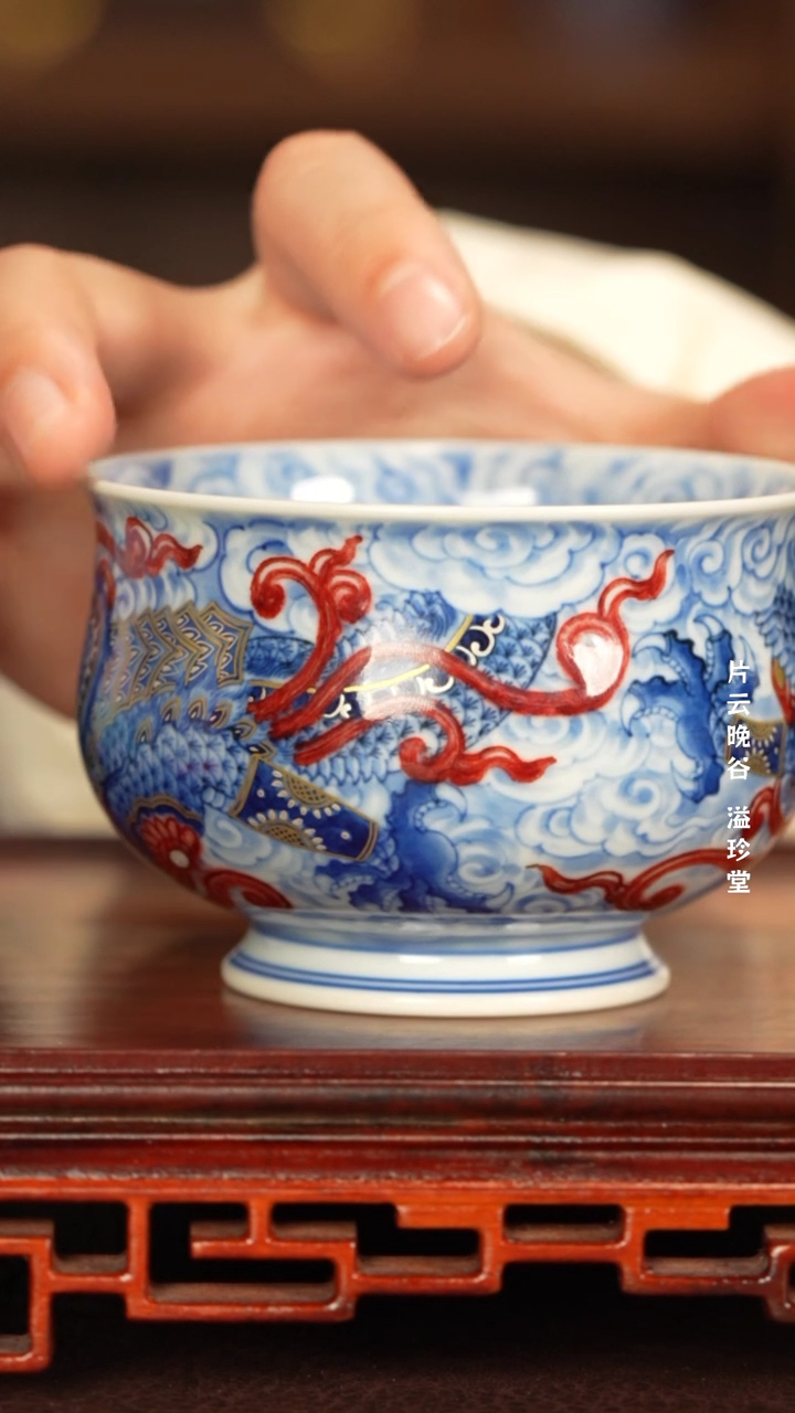 【闪购商品】杯子永明尚玩窑景德镇纯手工陶瓷瓷瓷