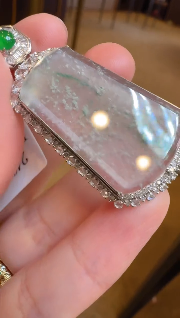 【闪购商品】翡翠吊坠(不含链)18K金镶嵌多样性团购发一件