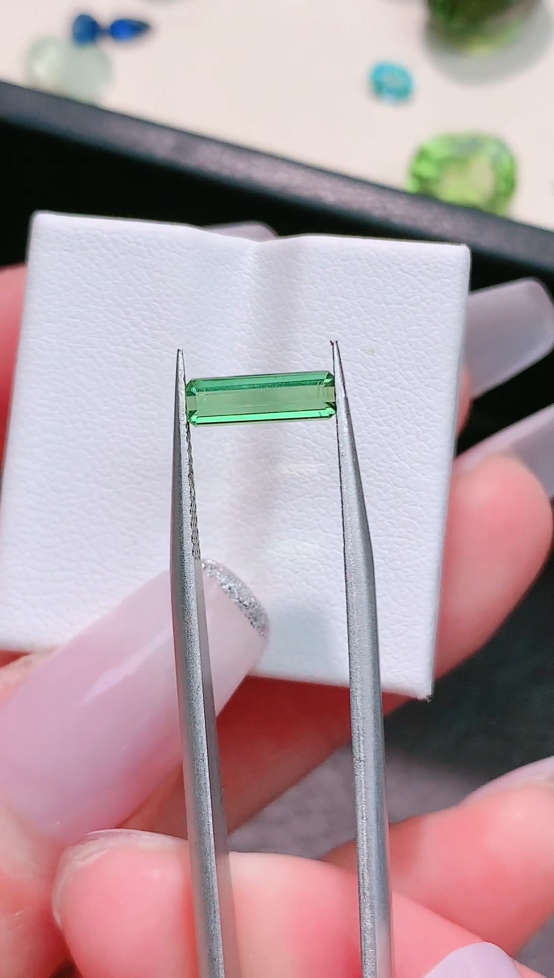 未镶嵌珠宝半成品碧玺0.89ct