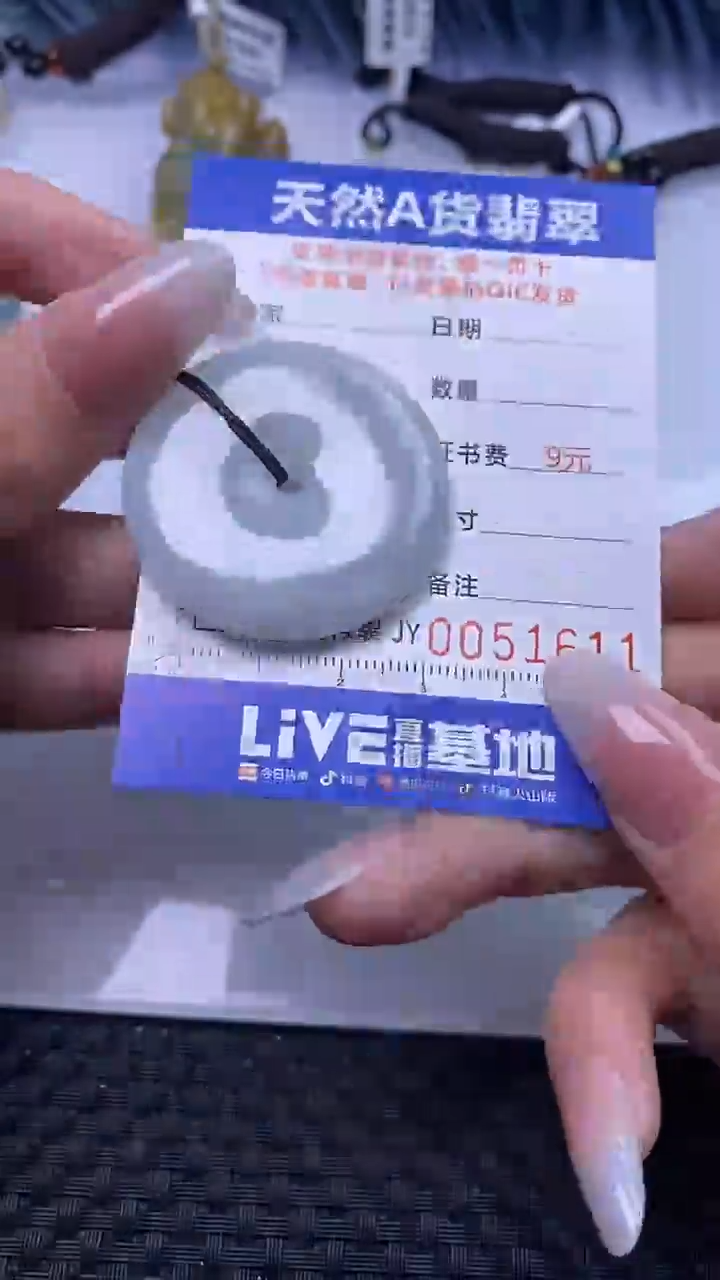 【闪购商品】翡翠颈饰未镶嵌A货翡翠1611