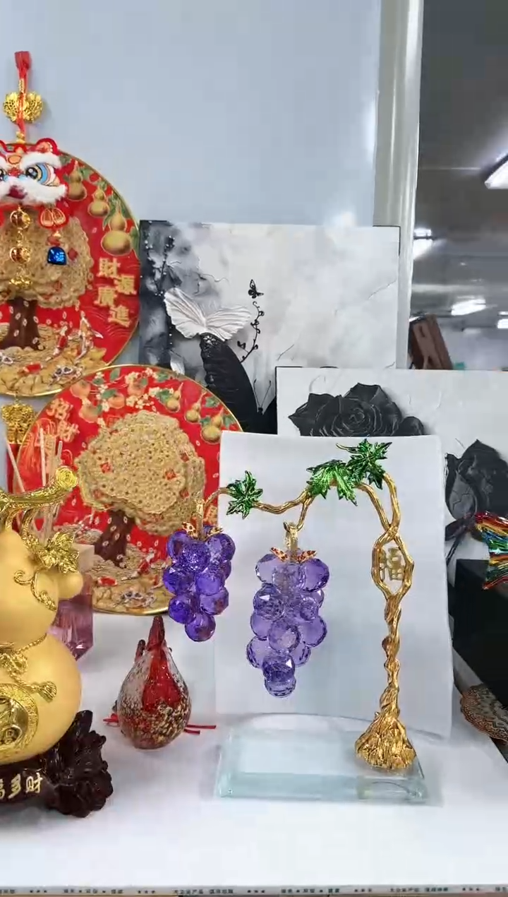 【闪购商品】玻璃金沃0032葡萄树