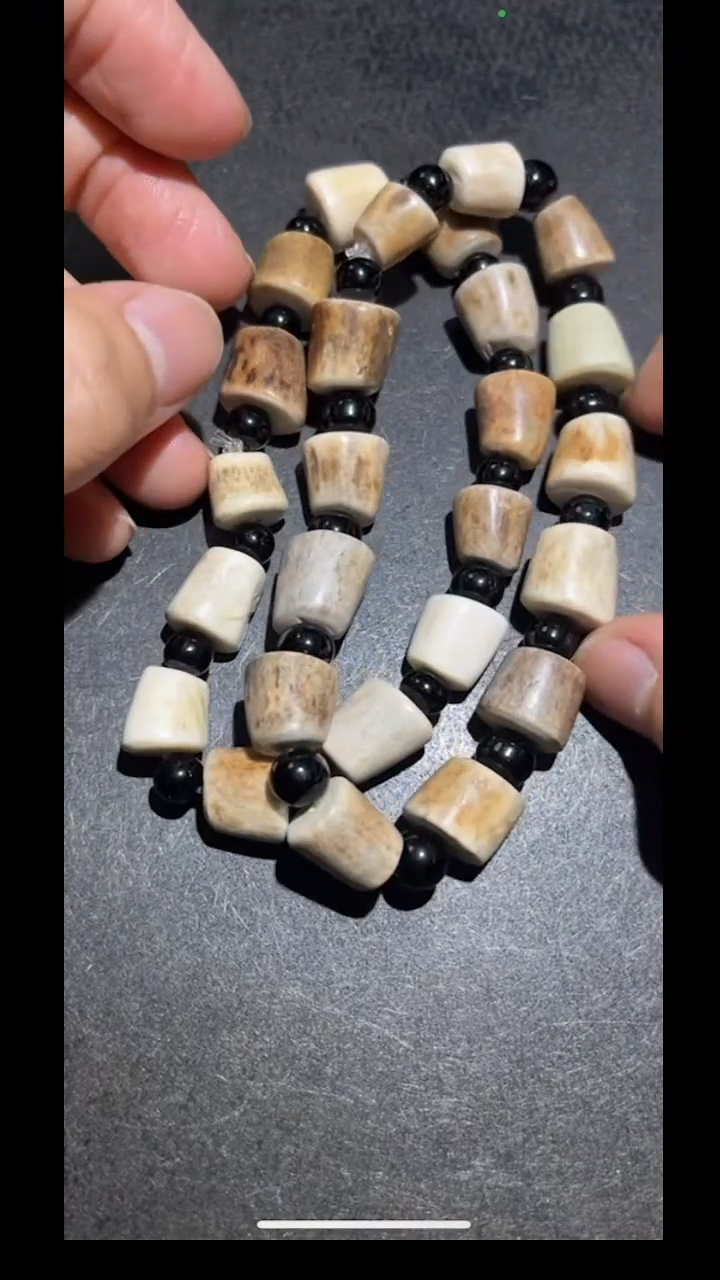 手串/手链鹿骨pz714-23约12mm多样性发货发其一