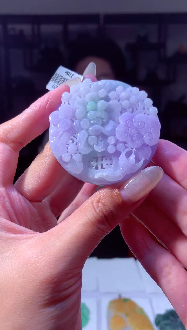 【闪购商品】定制翡翠未镶嵌挂件发货（拍一发一）