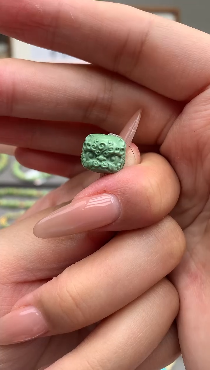 【闪购商品】绿松石雕刻未镶嵌Q125雕刻