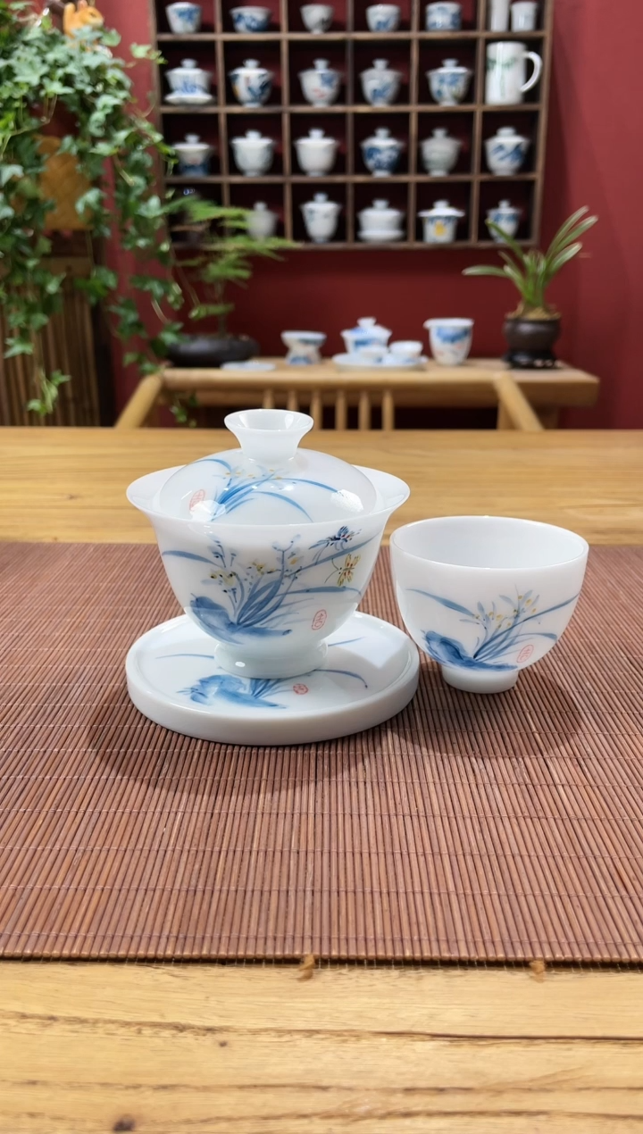 盖碗/杯群芳斋闪购链接（以闪拍图片为准）