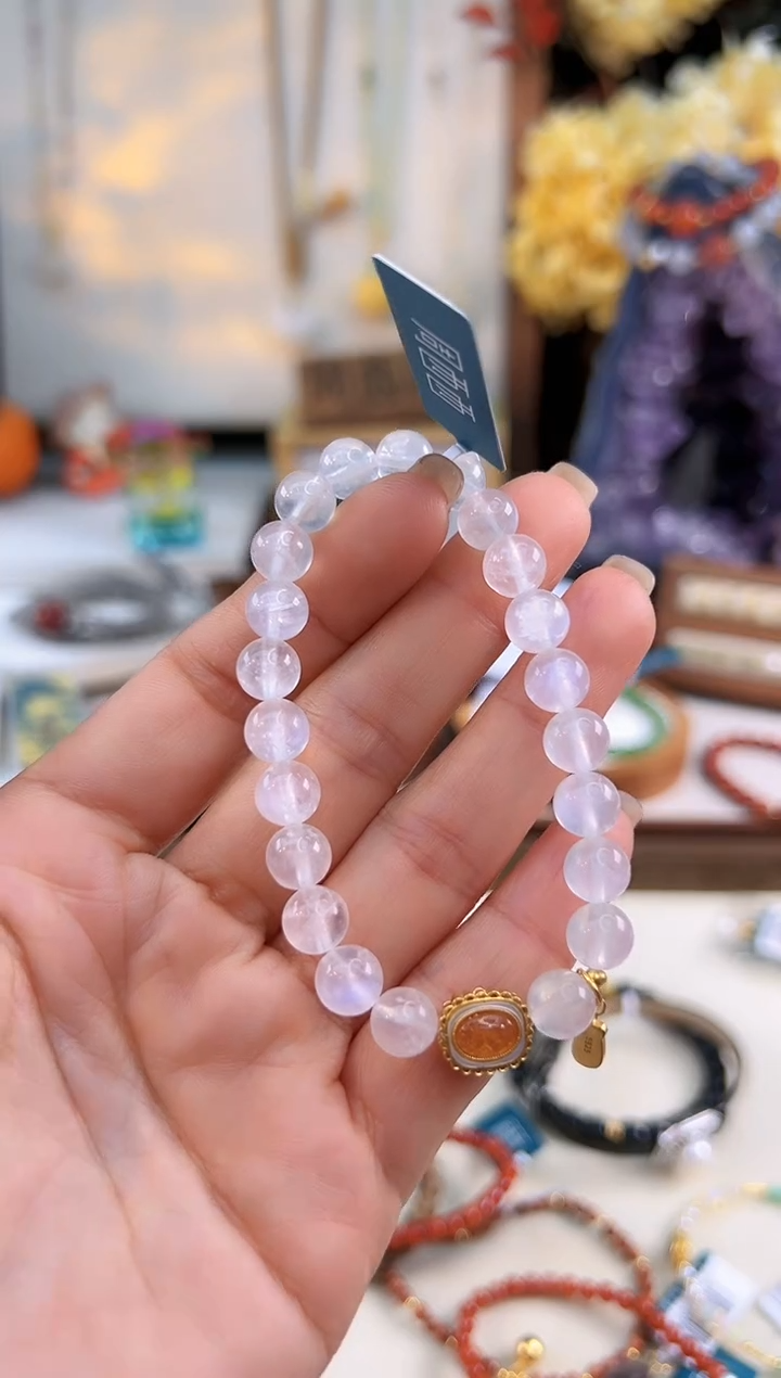 【闪购商品】长石手链银S925镶嵌@@I004G017224