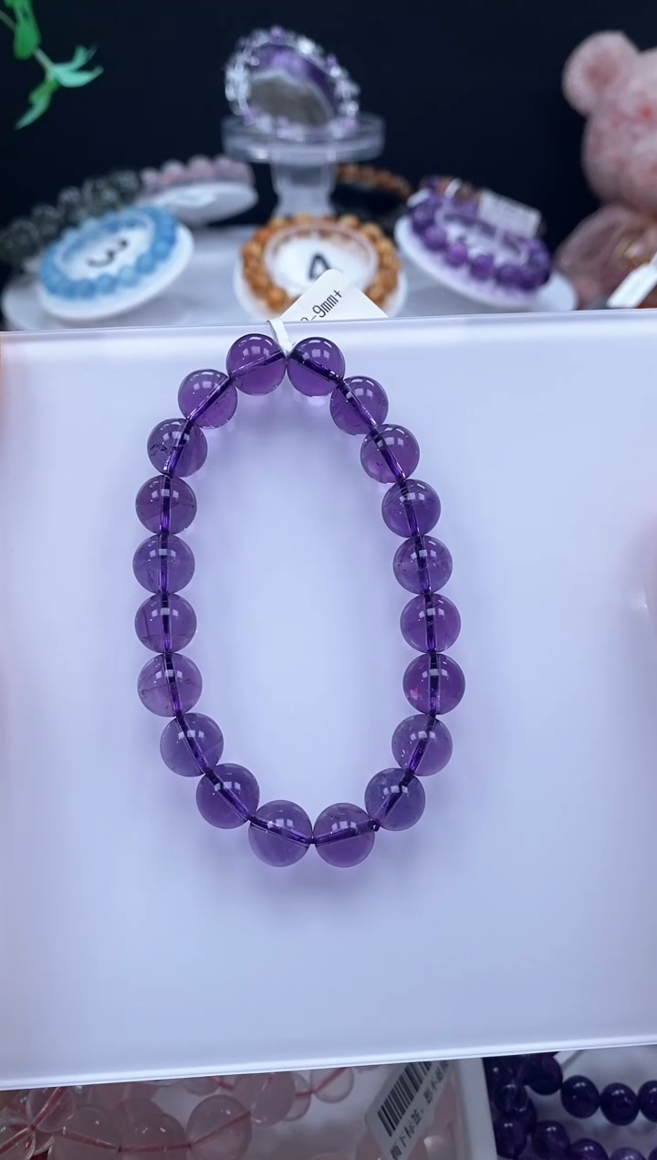 【闪购商品】水晶手串未镶嵌巴西紫水晶