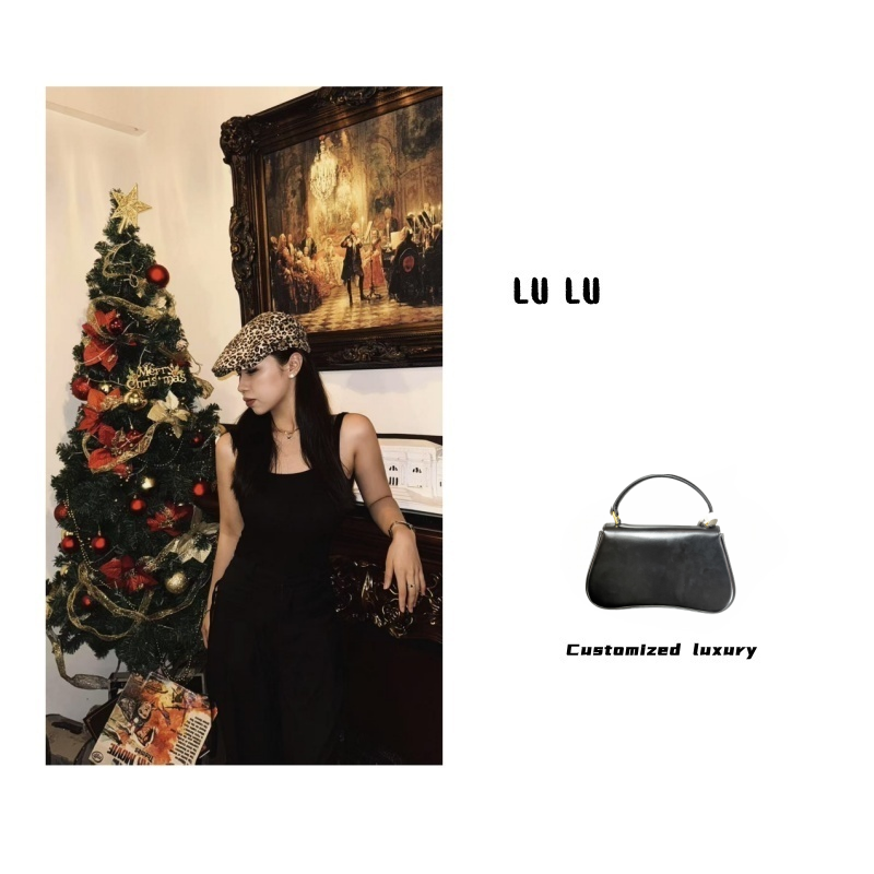 SOVOB时尚精品真皮女包 手提 CL光  A10847  SPG   黑色