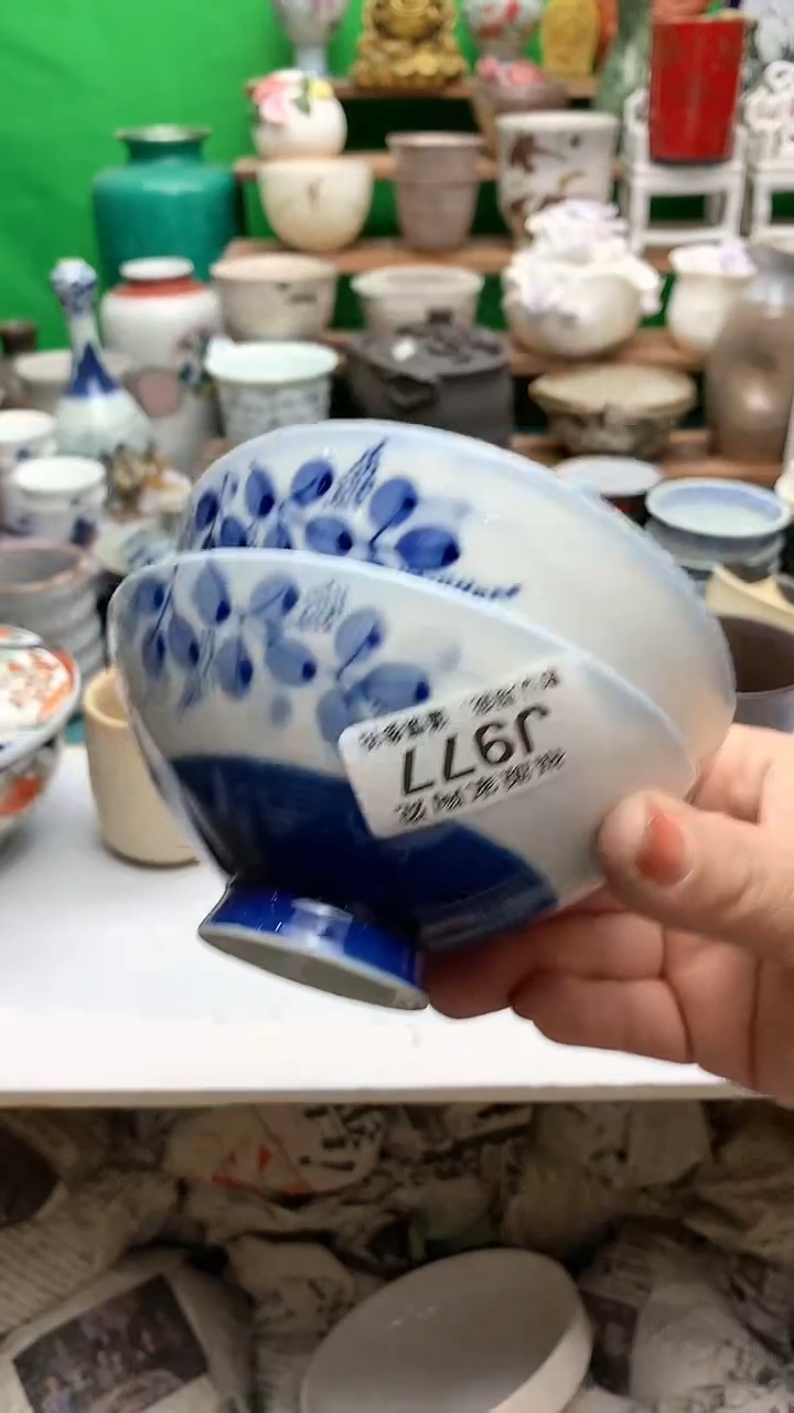 【闪购商品】盖碗海外回流瓷器