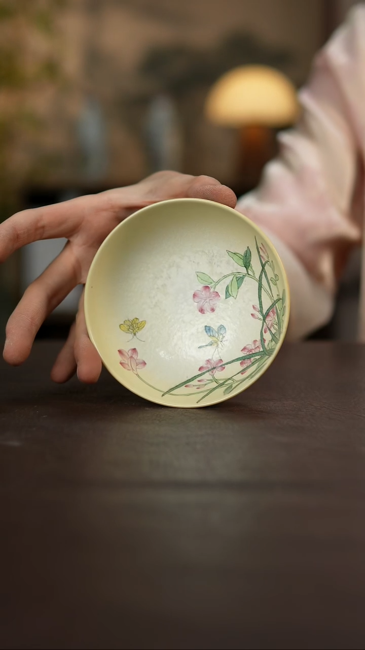 杯景德镇陶瓷杯碗柴烧多人