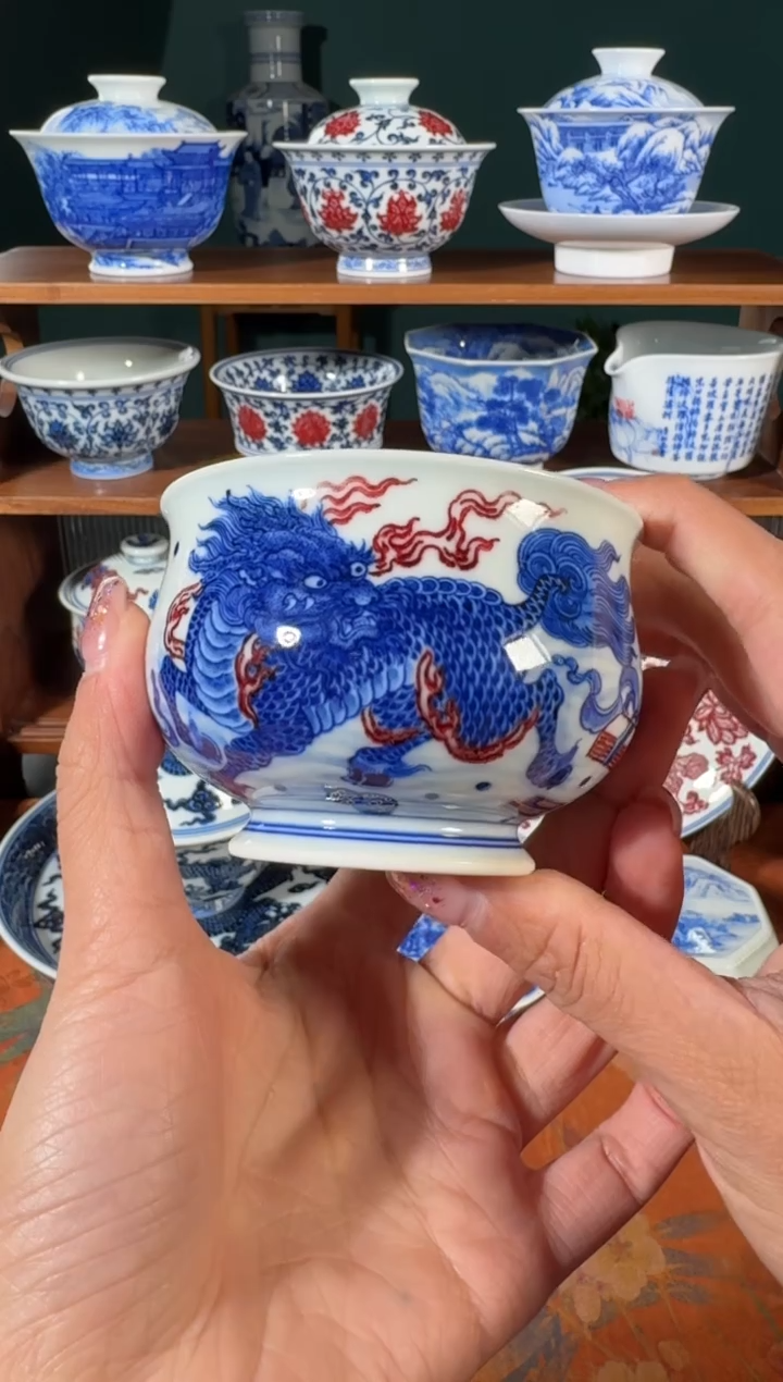 【闪购商品】杯永明尚玩麒麟炉式杯