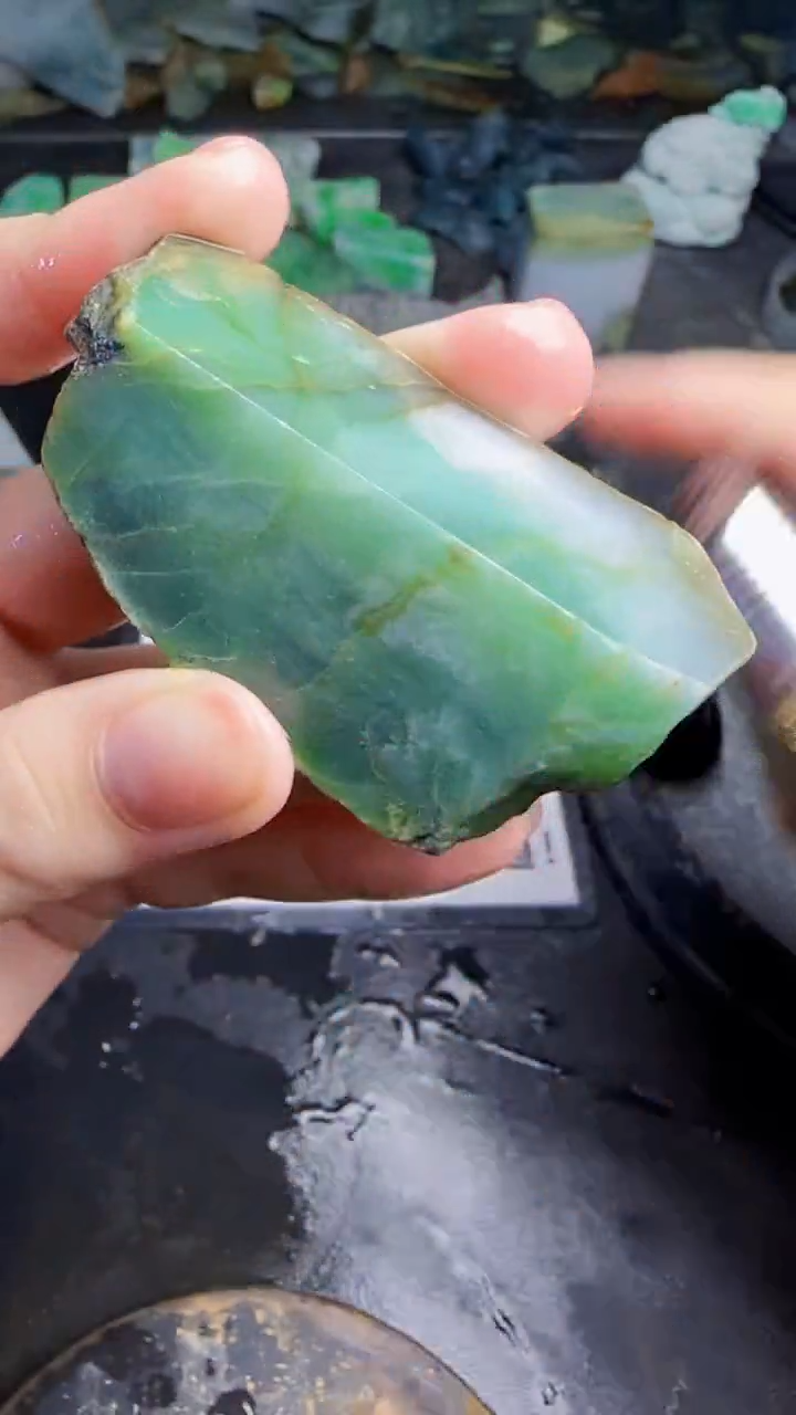 未镶嵌挂件翡翠天然翡翠022