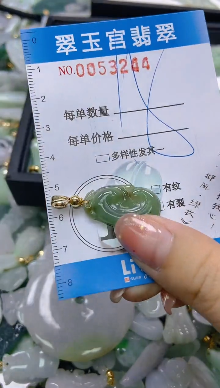 【闪购商品】翡翠未镶嵌颈饰闪购0053244