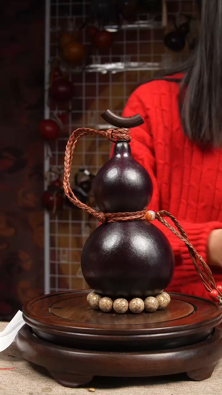 【闪购商品】502号大漆葫芦挂件摆件