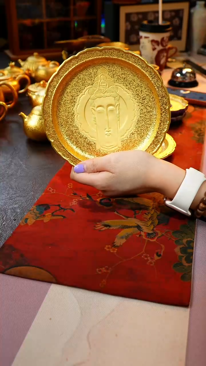 茶杯紫砂【宜景窑系列】欧碧壶承