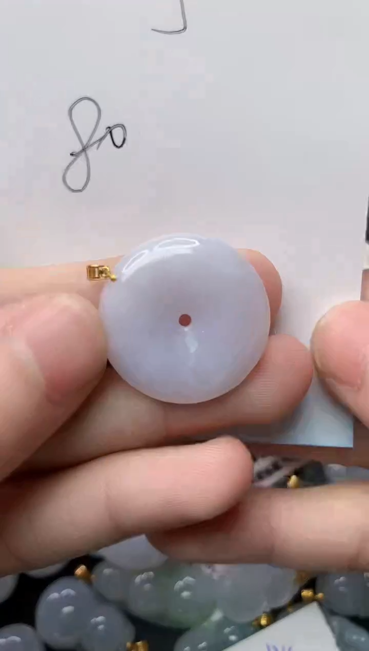【闪购商品】翡翠颈饰18K金镶嵌26..........