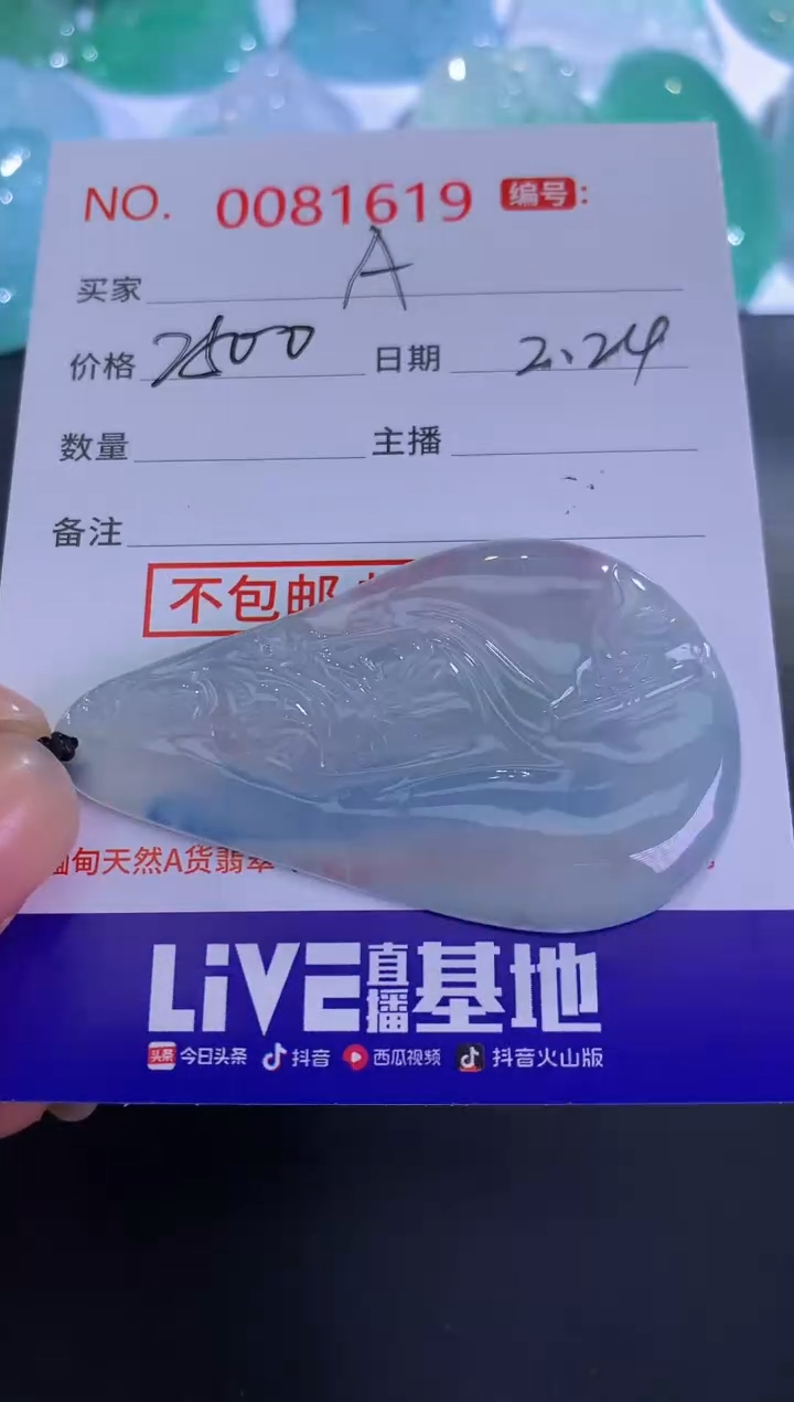 【闪购商品】翡翠颈饰未镶嵌！A