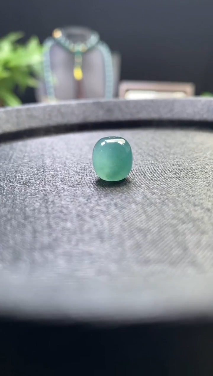 未镶嵌手链翡翠散珠卡10mm左右老型珠