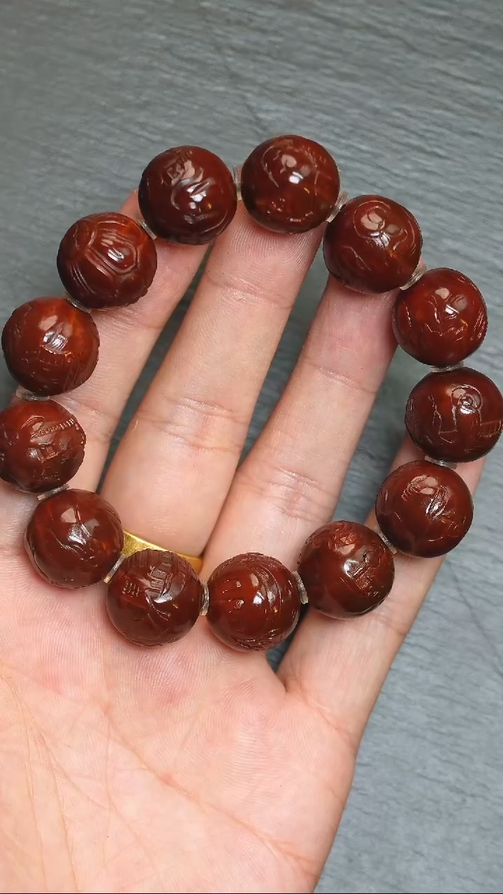 【闪购商品】橄榄核吊坠光珠风景无相回血