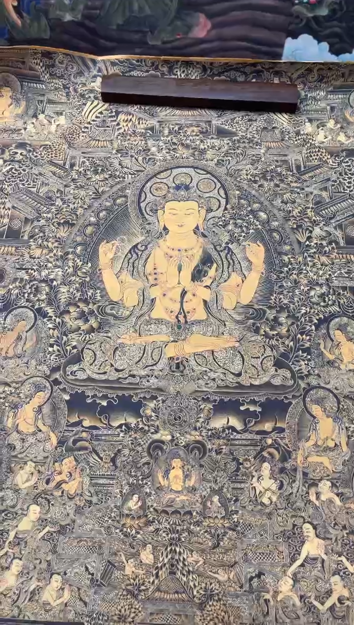 卷轴画刘洋画院老六专属AA122