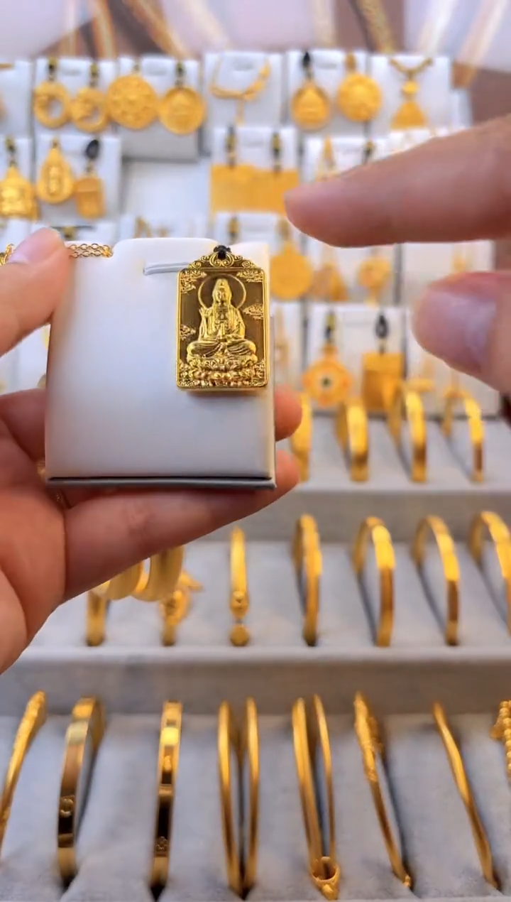 无足银观音吊坠  总重20g外1.5g
