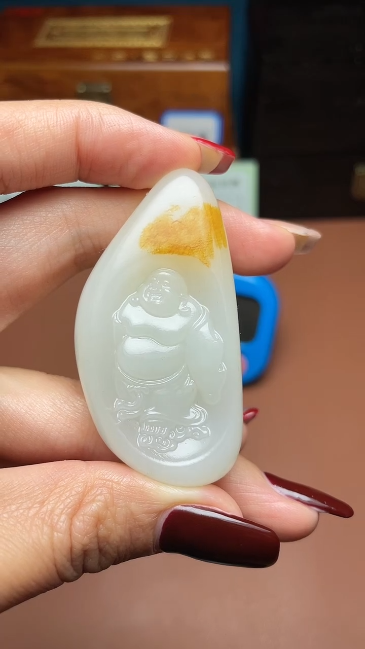 未镶嵌和田玉挂件?**哥和田玉