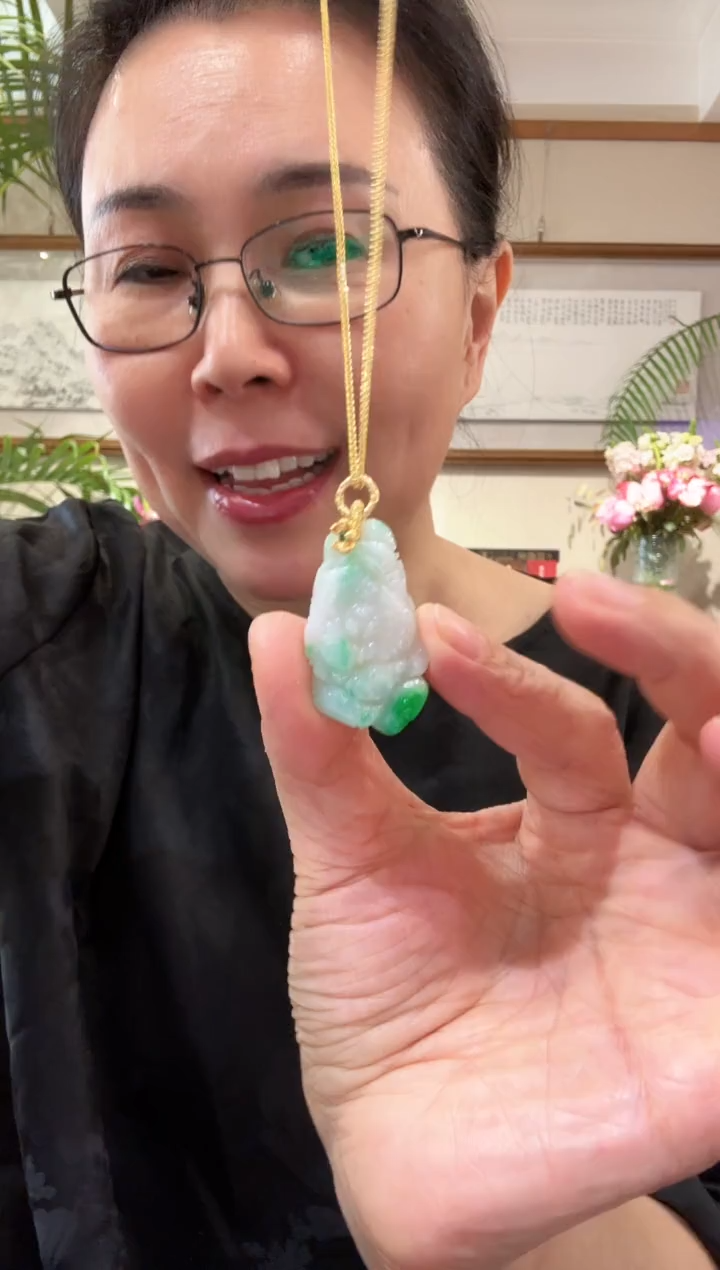 【闪购商品】翡翠颈饰未镶嵌国风