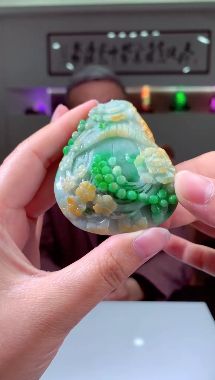 【闪购商品】定制翡翠未镶嵌天然A货翡翠（拍一发一）