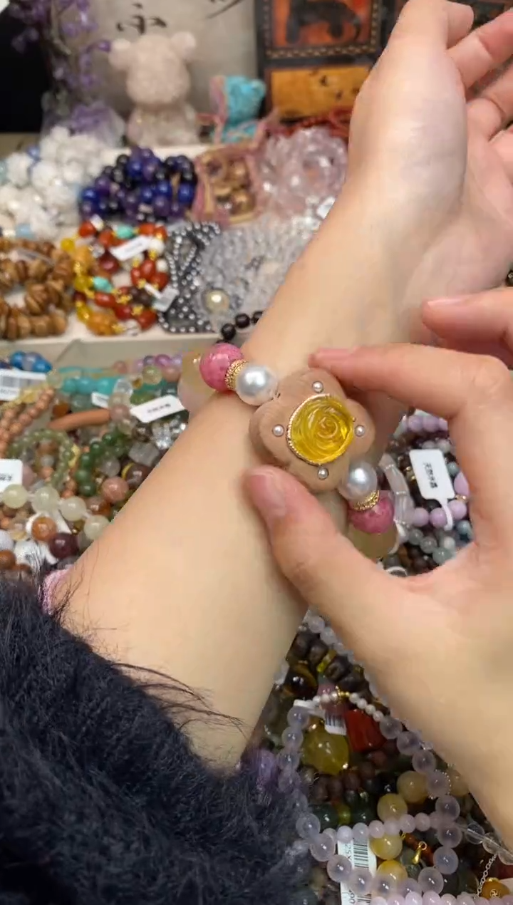 未镶嵌手链水晶535