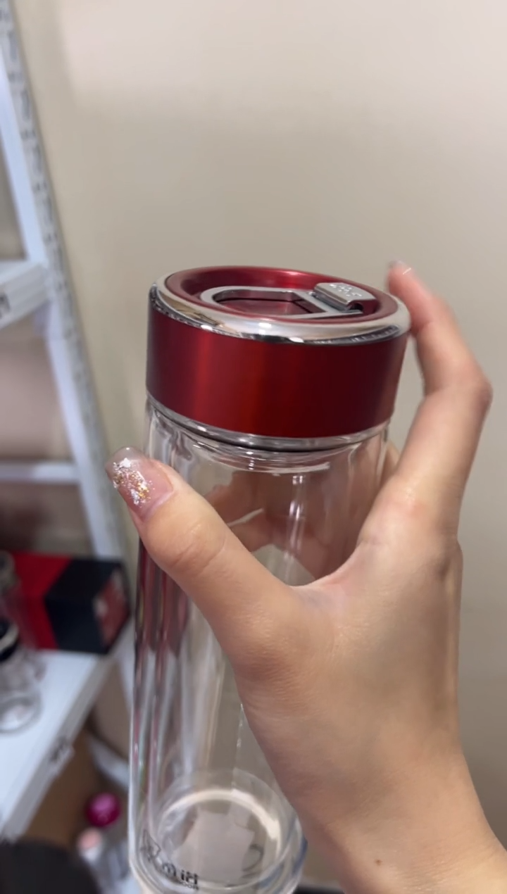 【闪购商品】茶杯高硼硅单层435ml高硼硅