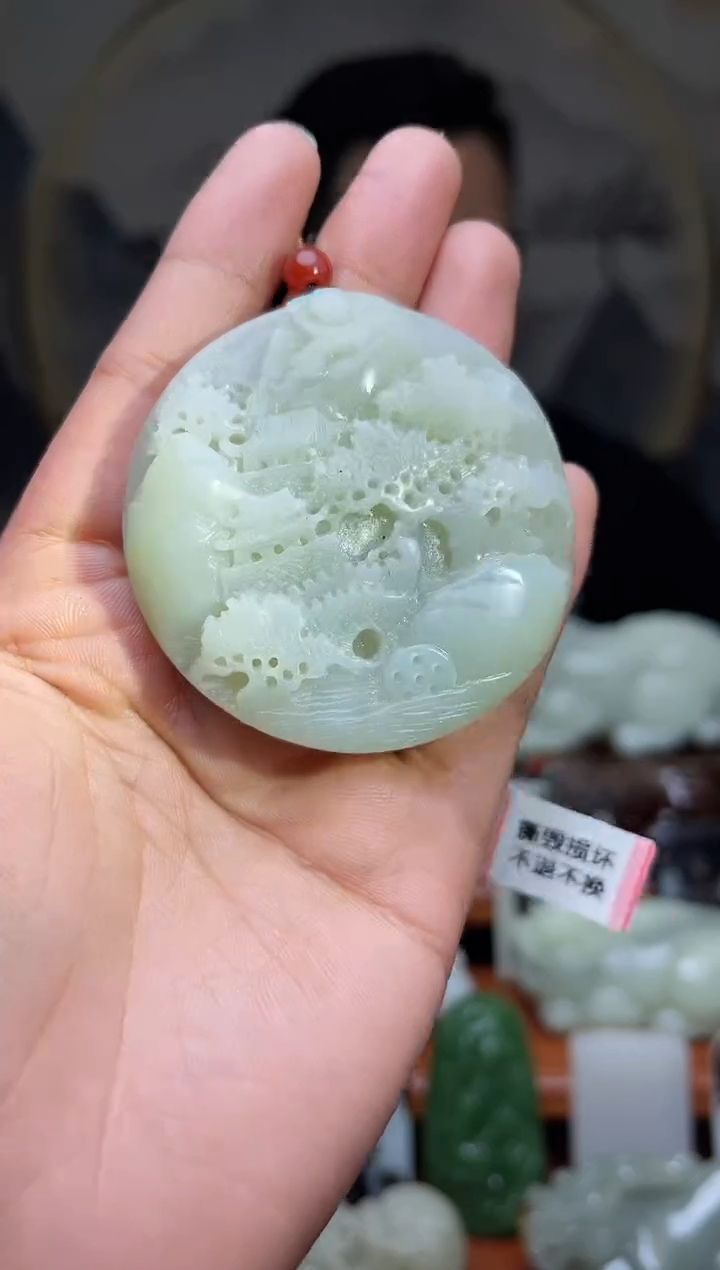 【闪购商品】和田玉吊坠未镶嵌12