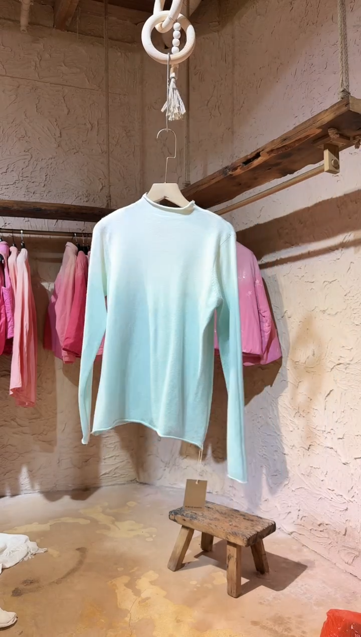 蓝染打底衫111111