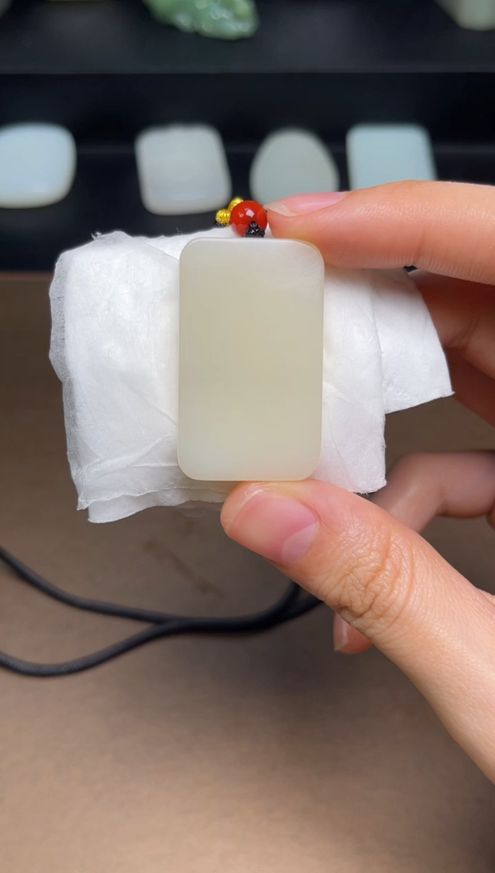 和田玉未镶嵌颈饰26