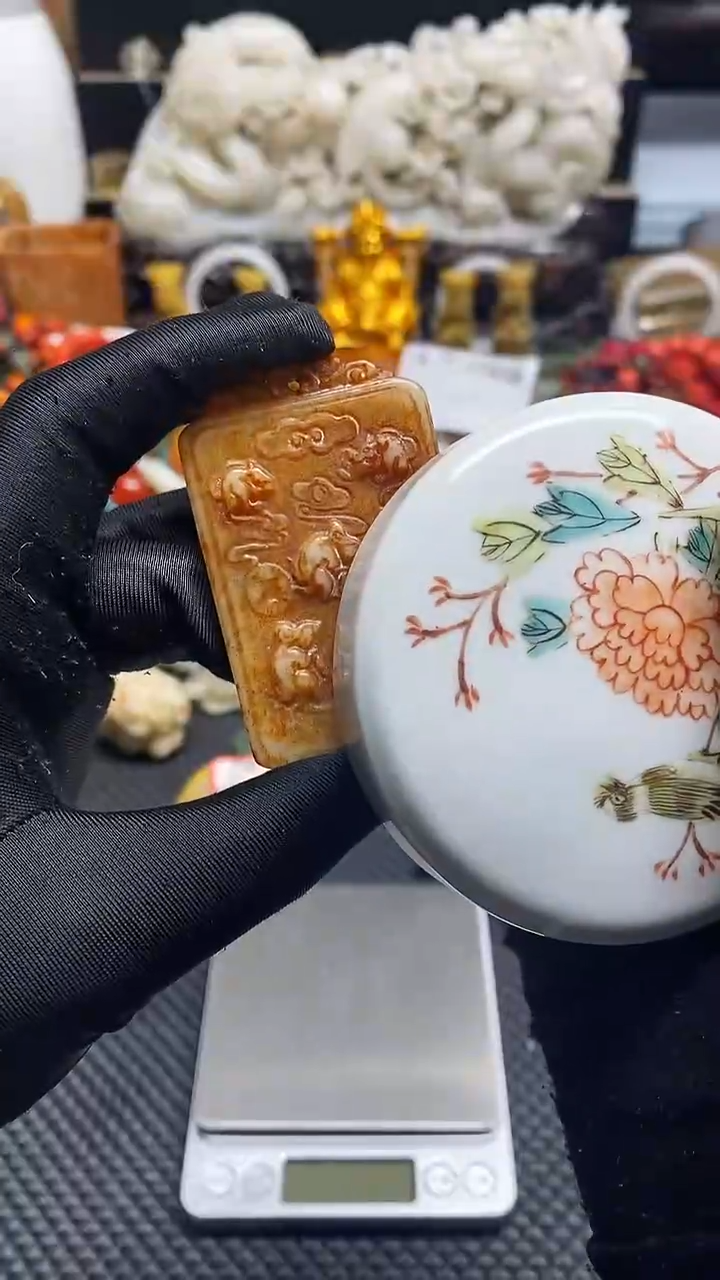 【闪购商品】瓷片瓷器瓷片 摆件1个