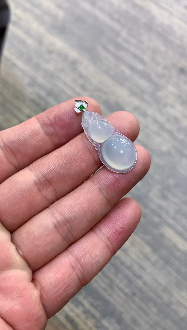 颈饰未镶嵌翡翠天然A货翡翠