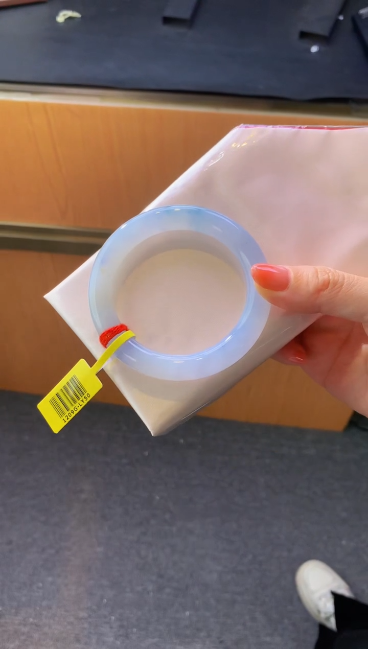 未镶嵌手镯翡翠-C143 圈口55.5 