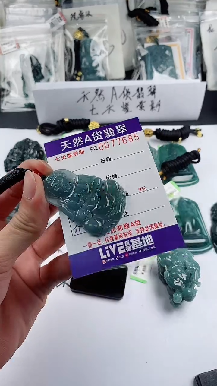 【闪购商品】翡翠颈饰未镶嵌              