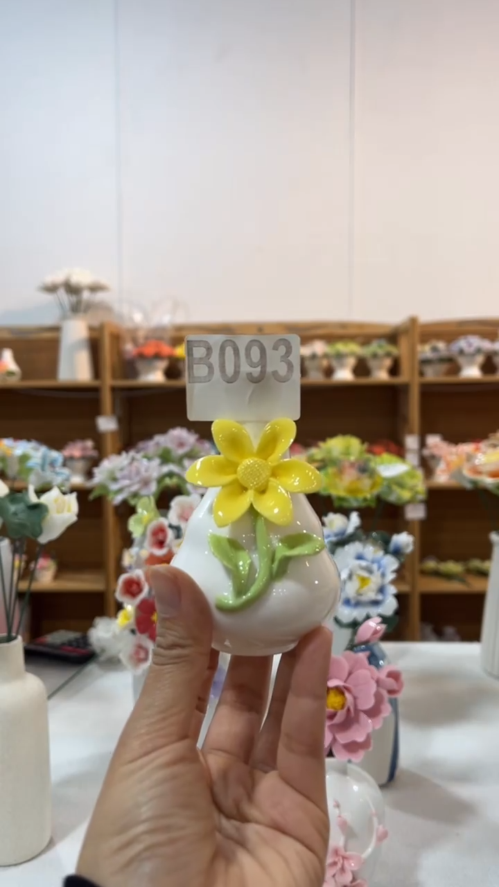 【闪购商品】陶瓷陶瓷花-b093