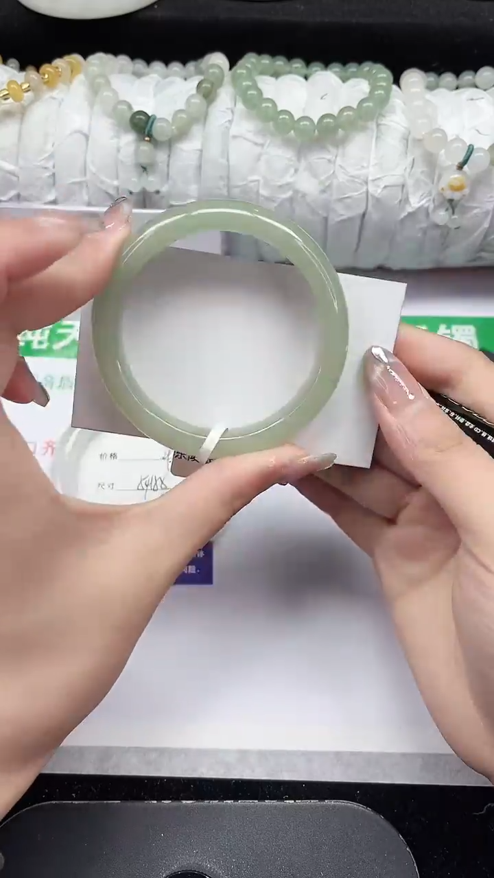 未镶嵌手镯石英质玉344-53/54