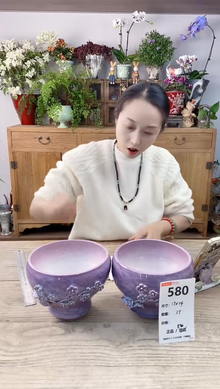 小玩子花盆直播编号580