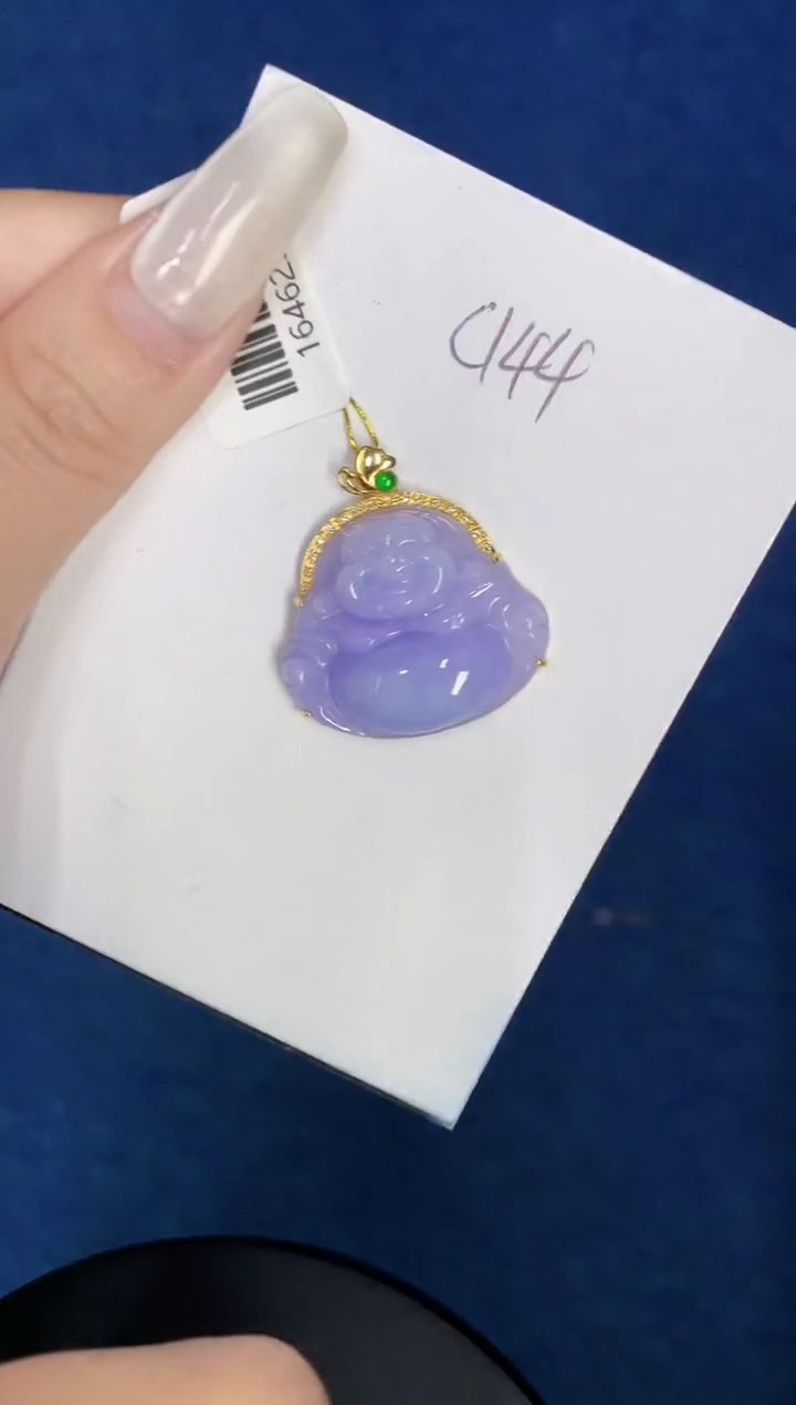 【闪购商品】翡翠颈饰18K金镶嵌0000000000