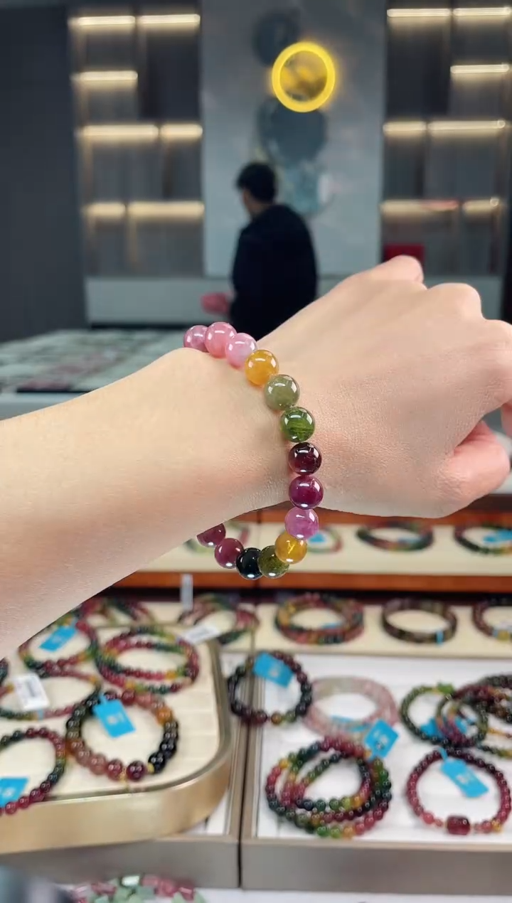 【闪购商品】碧玺单圈手串未镶嵌（多样性发一条）Q