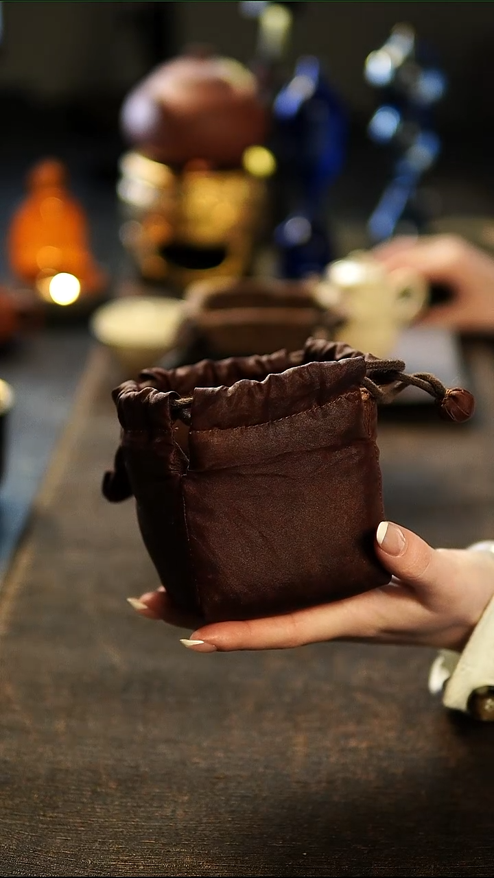 红云纱主人杯收纳袋小